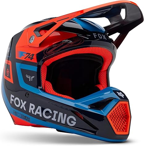 Fox Racing Unisex V1 Motocross Dirt Bike Helmet – Safety Meets Comfort