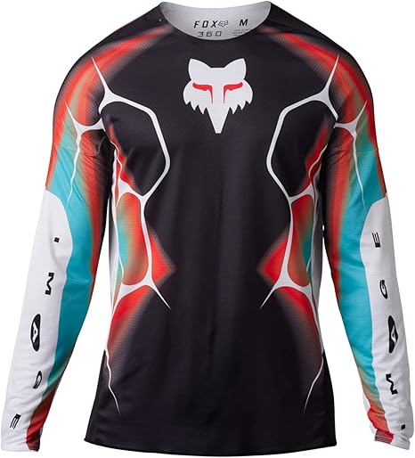Fox Racing Men's 360 Syz Motocross Jersey – TruDri Moisture-Wicking, Breathable MX Jersey