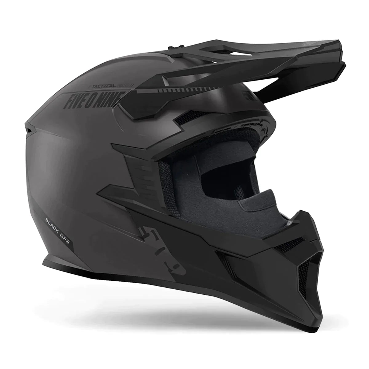 **OPEN BOX** 509 Tactical 2.0 Snowmobile Helmet, Matte Black Ops-Medium