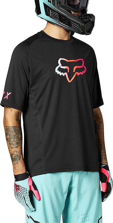 Fox Racing Men’s Standard Defend SS Mountain Bike Jersey – Front View