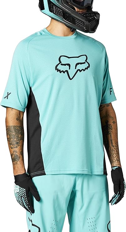 Fox Racing Men’s Standard Defend SS Mountain Bike Jersey – Front View