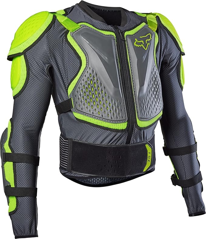Fox Racing Titan Sport Motocross Jacket front view with full armor