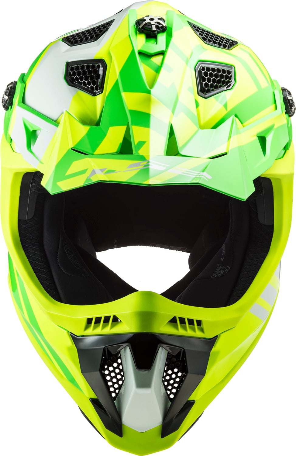 Helmet Subverter Evo Gammax Full Face MX - Gloss Hi-Vis Yellow/Green Product View