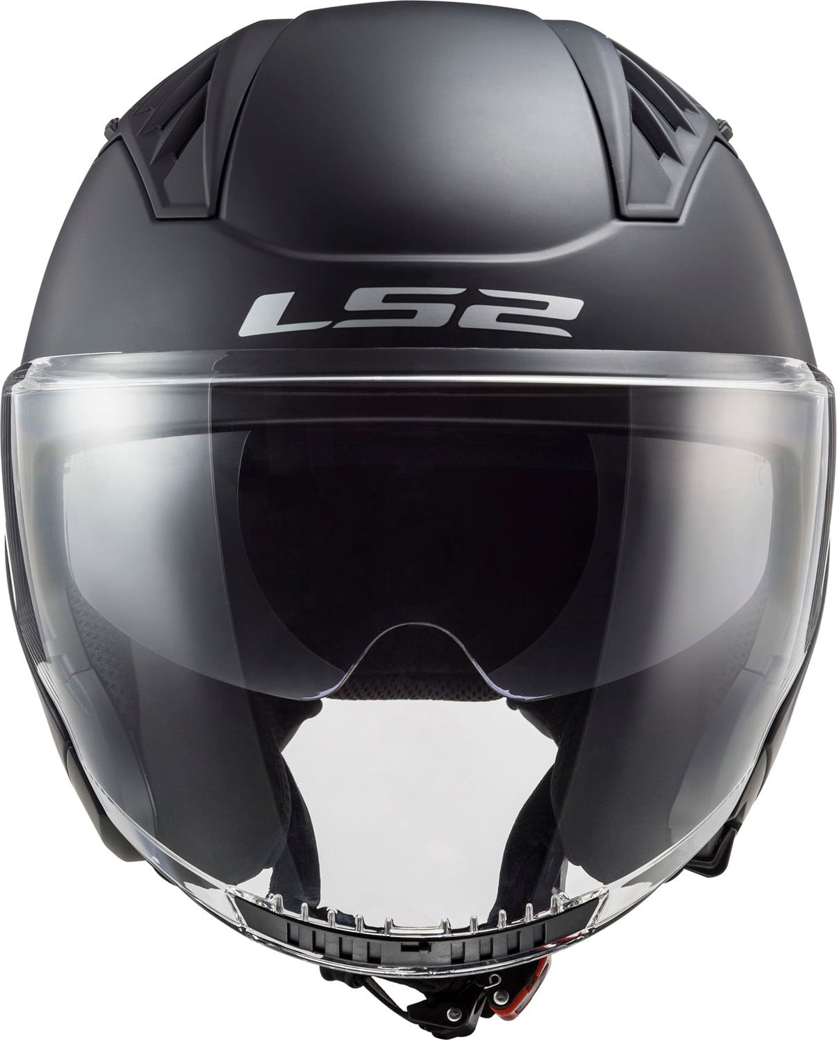 Copter Solid Open Face Motorcycle Helmet with SunShield - Matte Black Product View