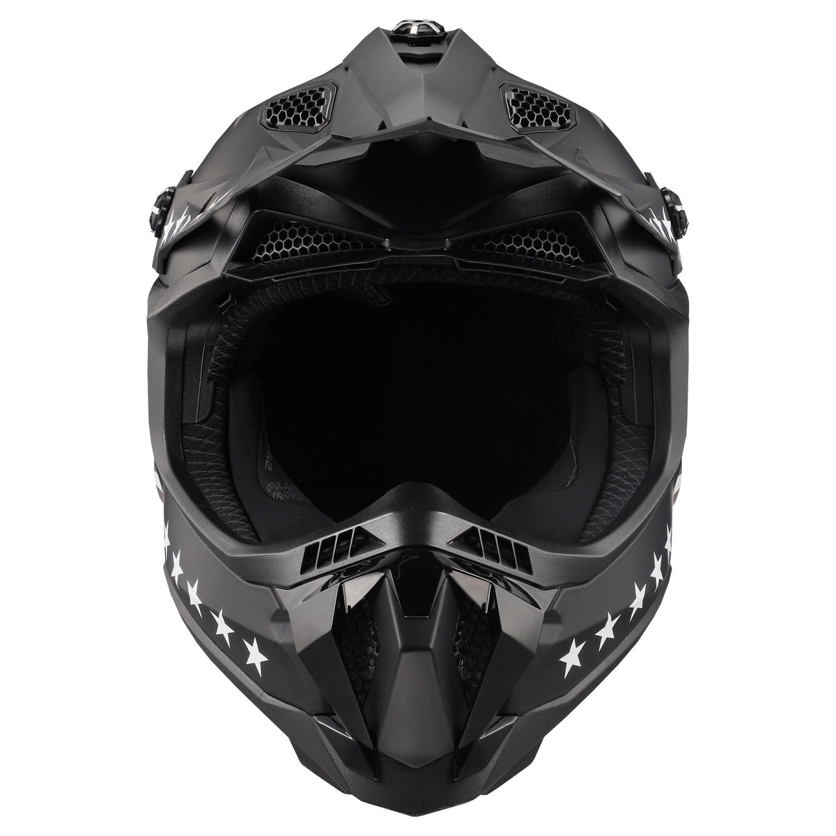 Helmet Subverter Evo 76 Full Face MX Motorcycle Helmet - Black/White/Gray Product View