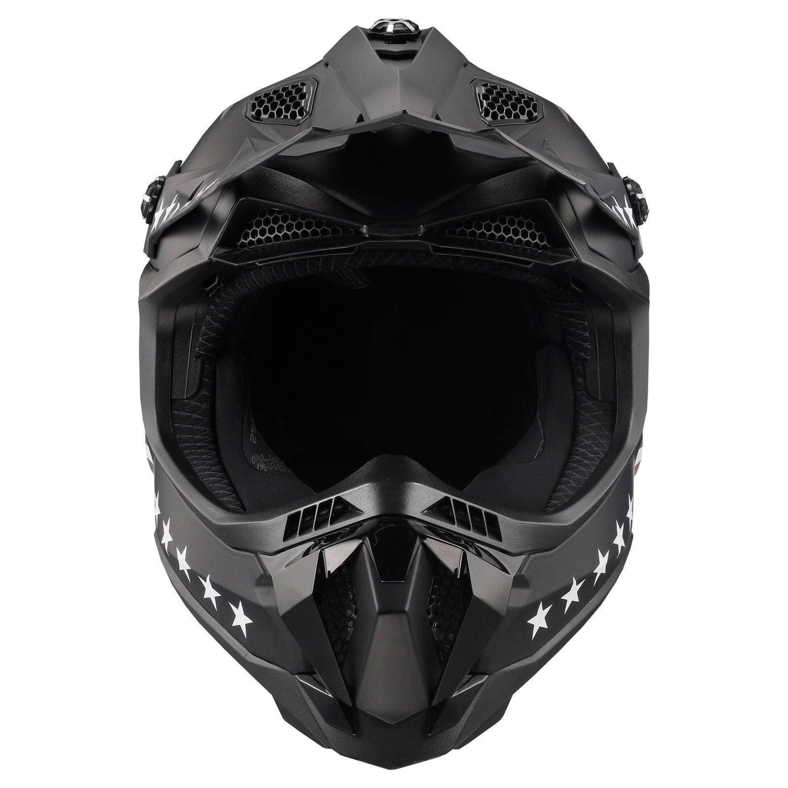 Helmet Subverter Evo 76 Full Face MX Motorcycle Helmet - Black/White/Gray Product View