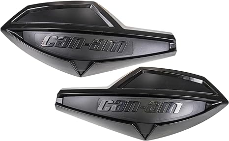 Can-Am New OEM Black Handlebar Wind Deflector Kit, 715001706