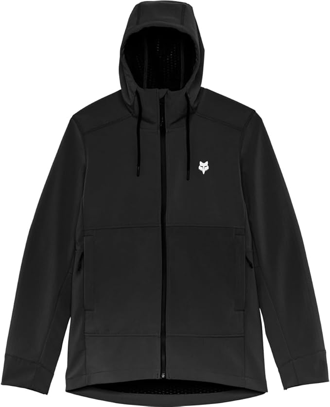 Men’s Moto-Inspired Pit Jacket with White Fox Logo