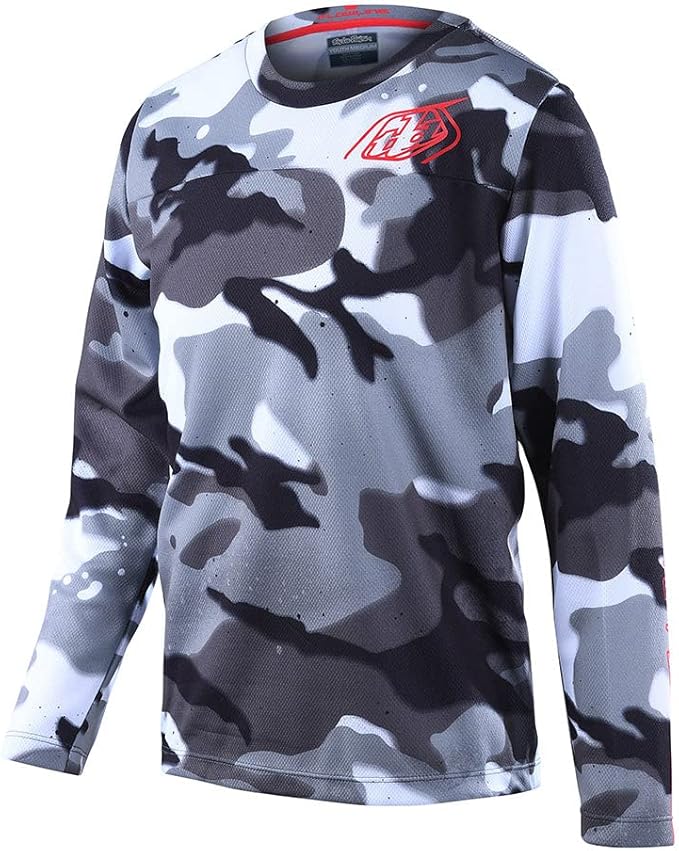 Troy Lee Designs Youth Flowline LS Jersey – MTB Long Sleeve Shirt