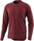 Troy Lee Designs Flowline LS Jersey wine