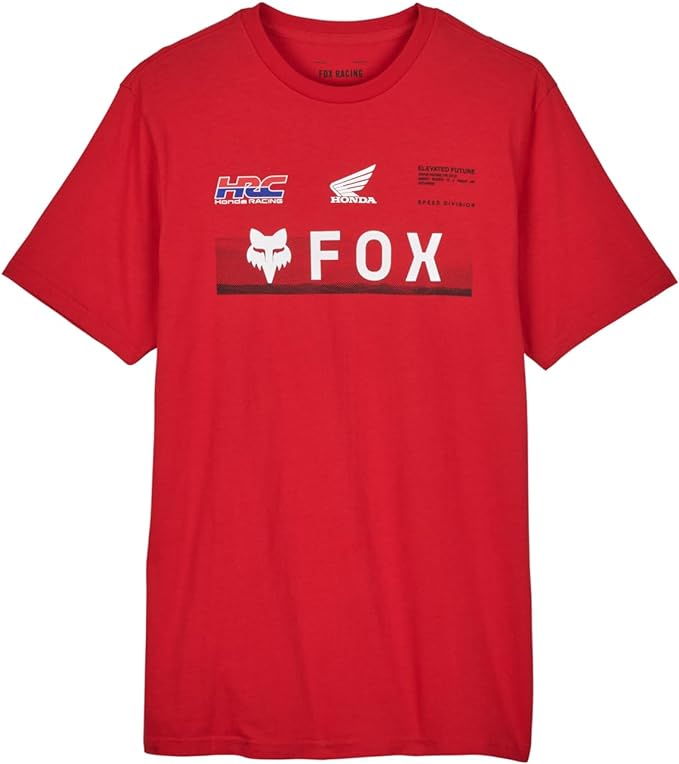 Fox Racing Men&#39;s Fox X Honda Premium Short Sleeve Tee