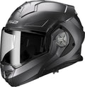 Helmet Advant X Solid Modular Motorcycle Helmet with SunShield - Matte Titanium Product View