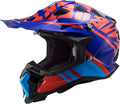 Helmet Subverter Evo Gammax Full Face MX Helmet - Gloss Red/Blue Product View