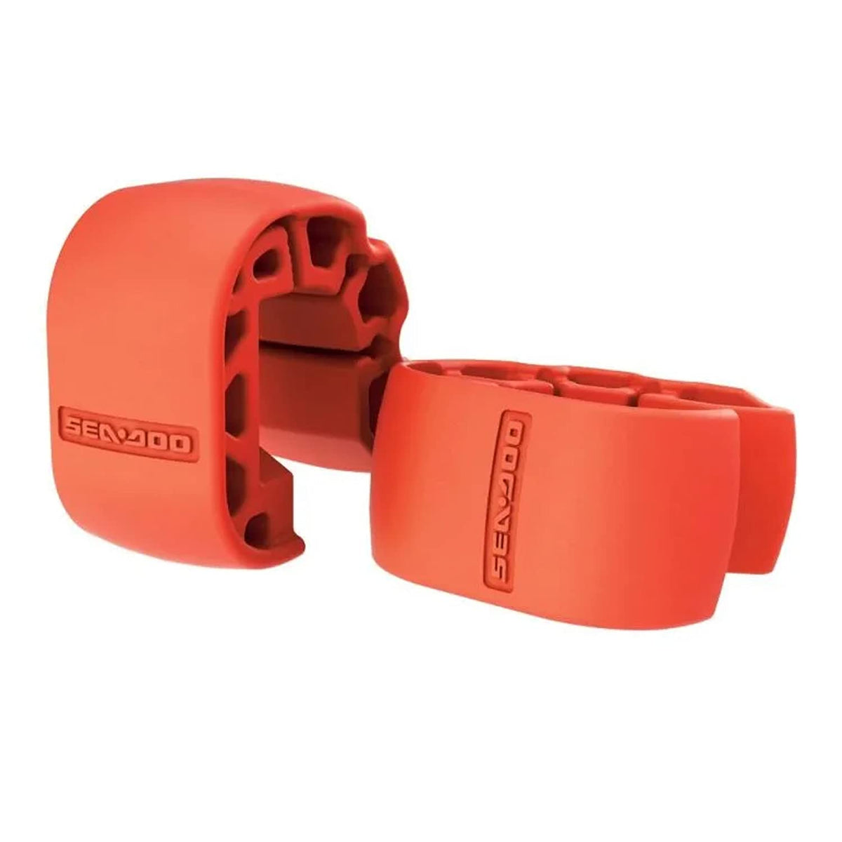 Sea-Doo New OEM, High-Visibility Orange Snap-in Fenders Sold in Pairs, 295100418