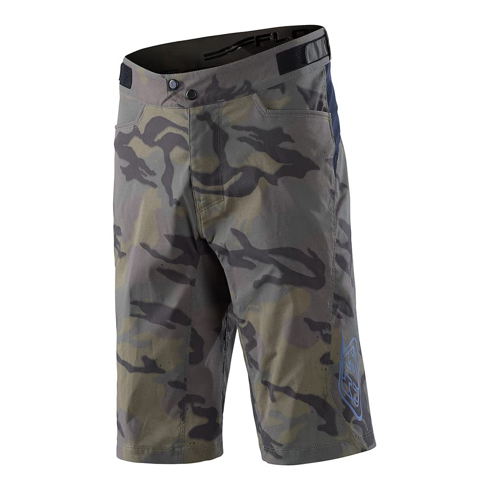 Troy Lee Designs Mens | Trail | Mountain Bike | Flowline Short Camo W/Liner