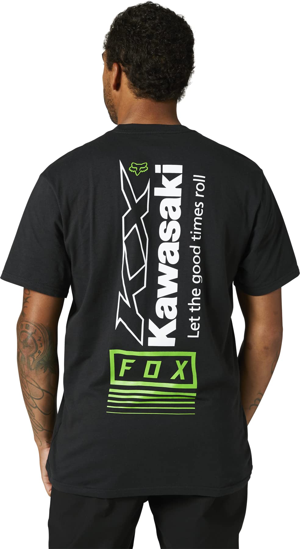 Fox Racing Men&#39;s Kawasaki Short Sleeve Premium Tee