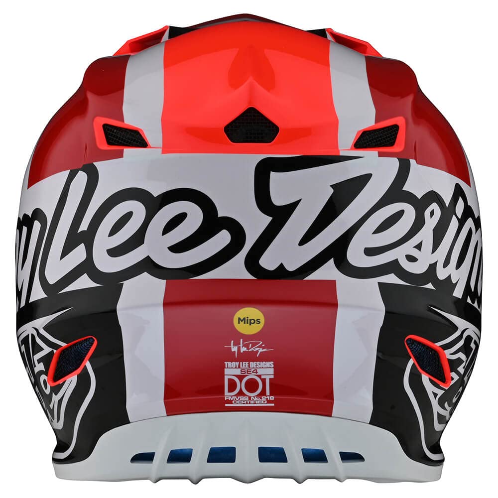 Troy Lee Designs SE4 Polyacrylite Adult Motocross Helmet W/MIPS - Quatro