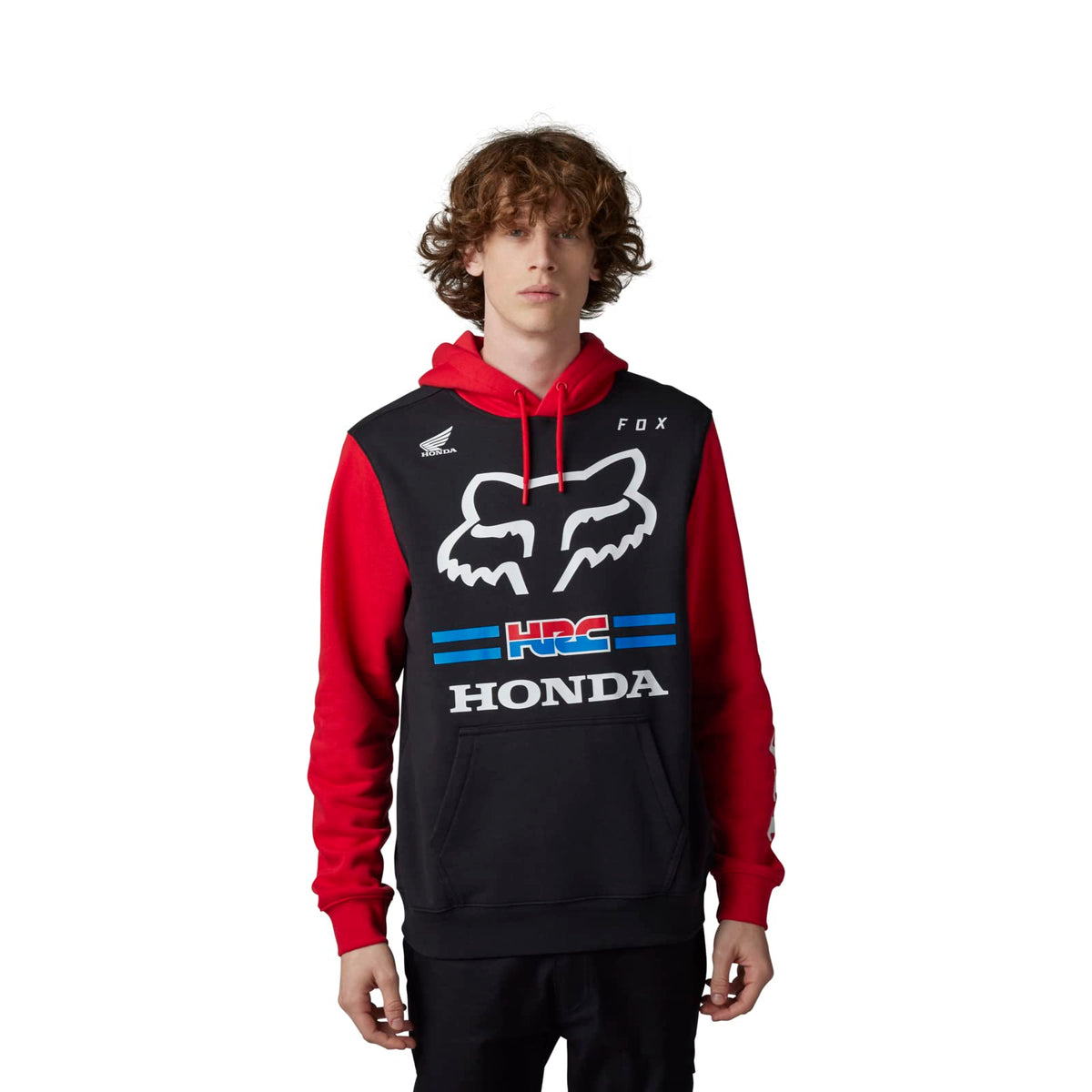 Fox Racing Men&#39;s Standard Fox X Honda Pullover Fleece Hoodie