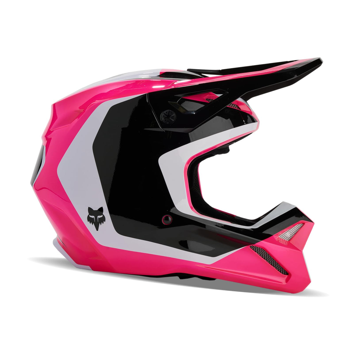 Fox Racing Unisex Kids Youth V1 Motocross Helmet Youth-Gloss &amp; Matte