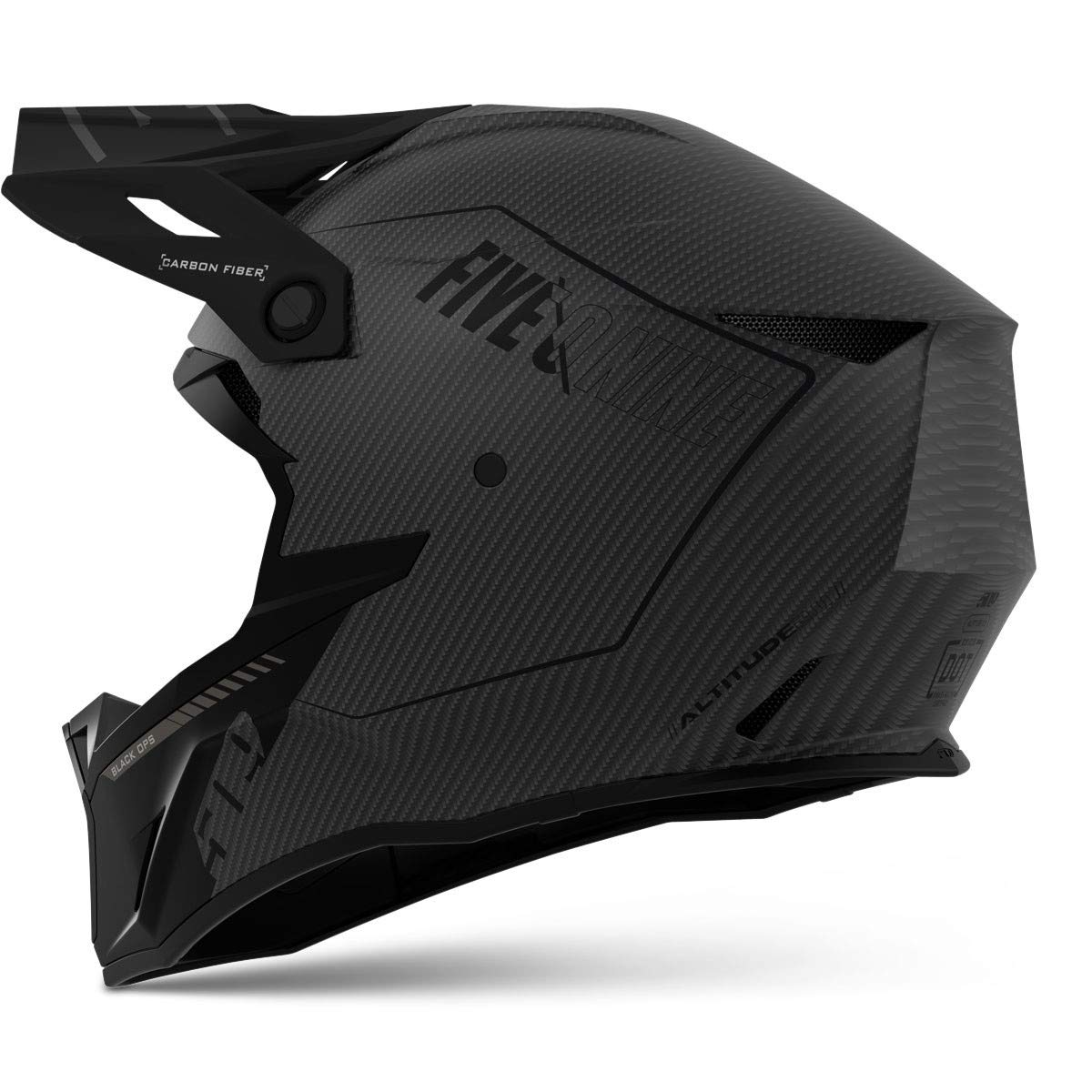 509 Altitude 2.0 Carbon Fiber Snowmobile Helmet