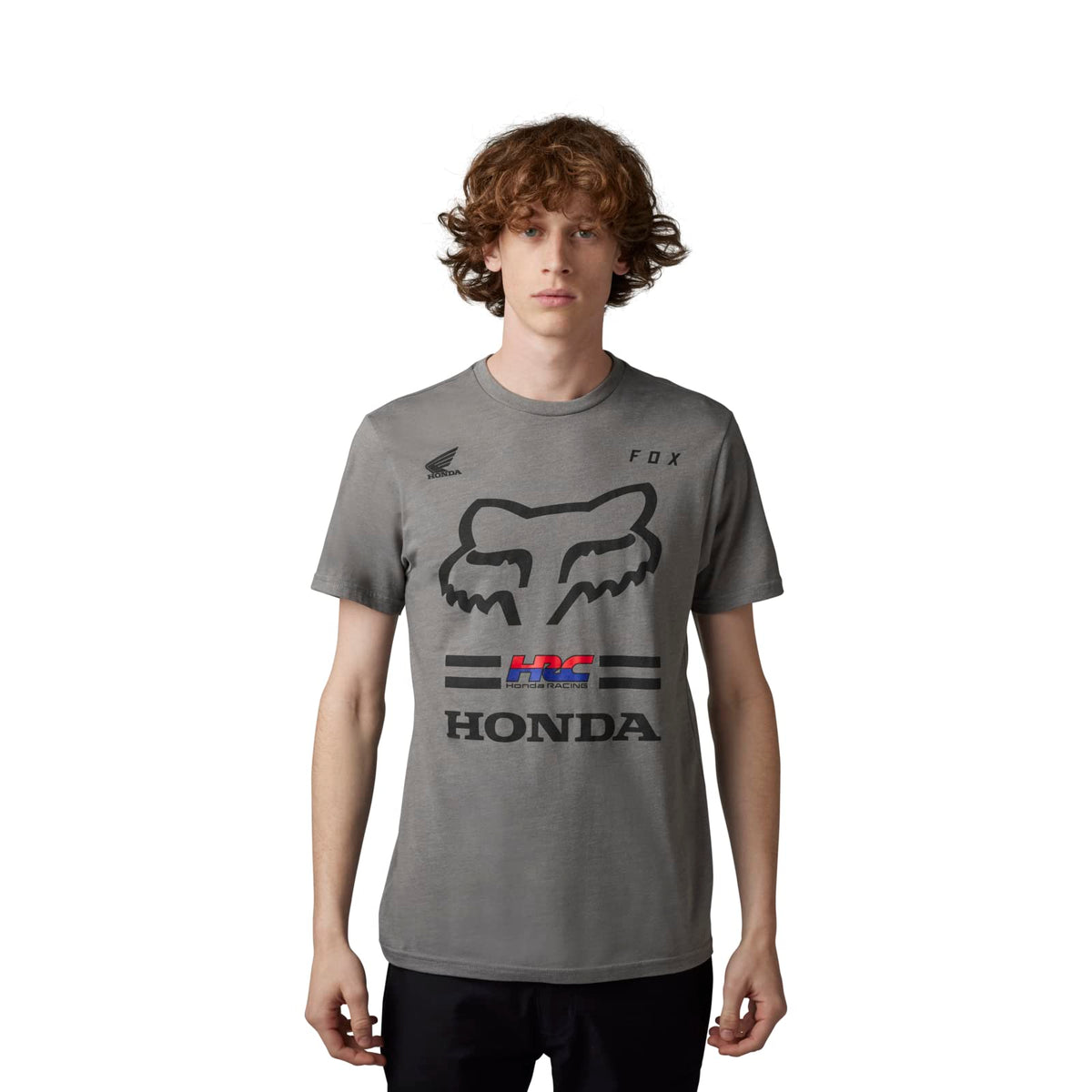 Fox Racing Men&#39;s Standard Fox X Honda Premium Short Sleeve Tee