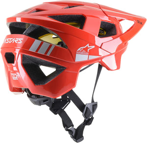 **OPEN BOX** Alpinestars Vector Tech Helmet A2 Bright Red/Light Grey Gloss