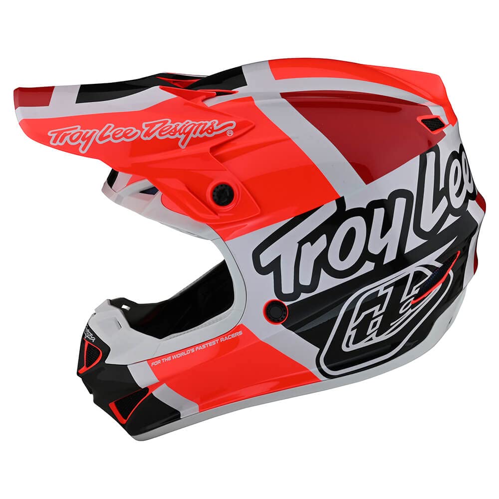 Troy Lee Designs SE4 Polyacrylite Adult Motocross Helmet W/MIPS - Quatro