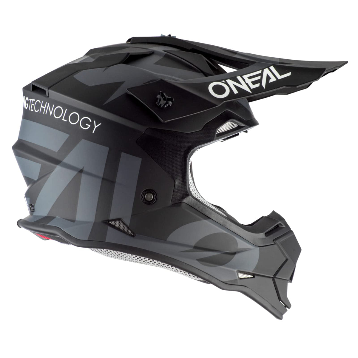 O&#39;NEAL 2 SRS Slick Helmet BLK/Gry