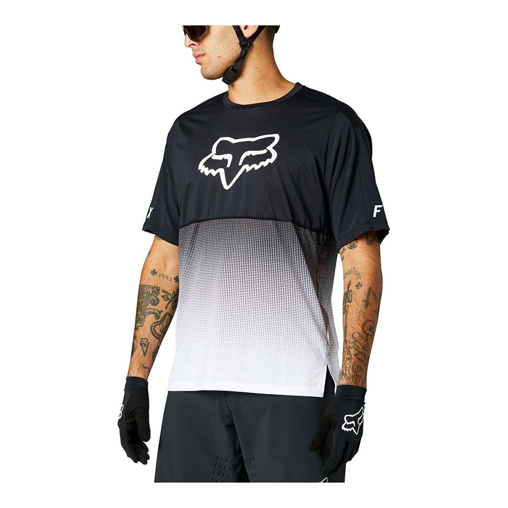 Fox Racing Men&#39;s Flexair Short Sleeve Mountain Biking Jersey