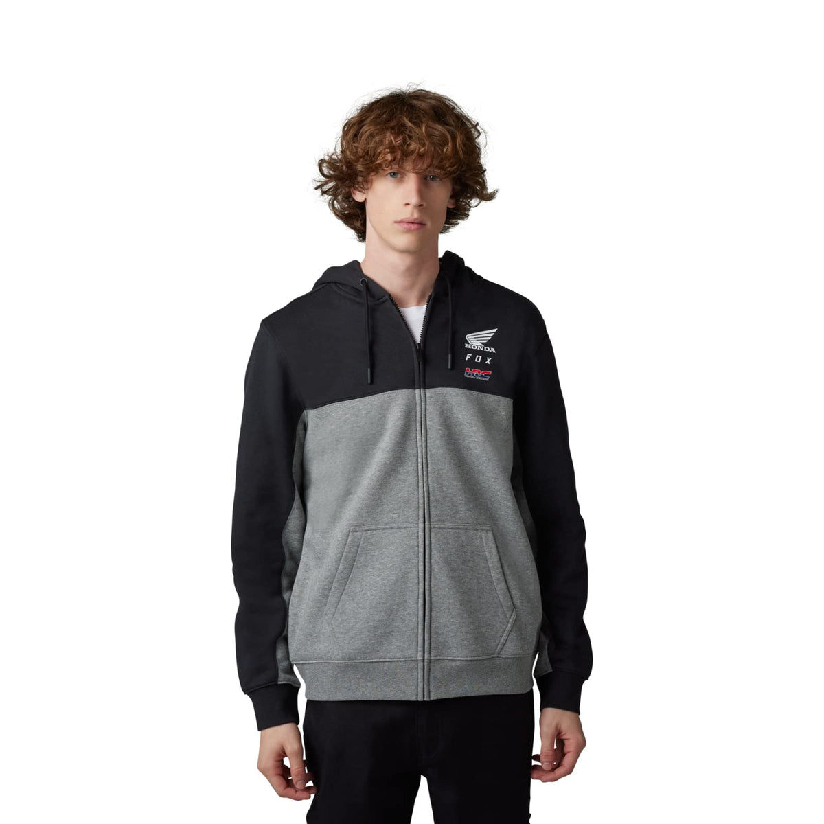 Fox Racing Men&#39;s Standard Fox X Honda Zip Fleece Hoodie