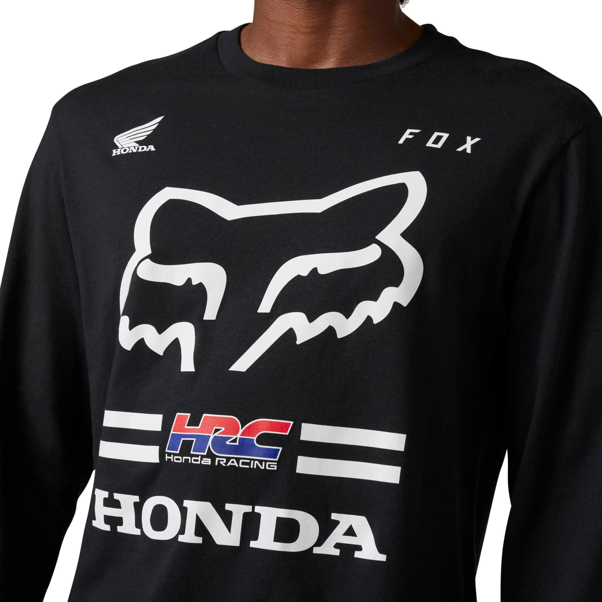 Fox Racing Men&#39;s Standard Fox X Honda Premium Long Sleeve Tee