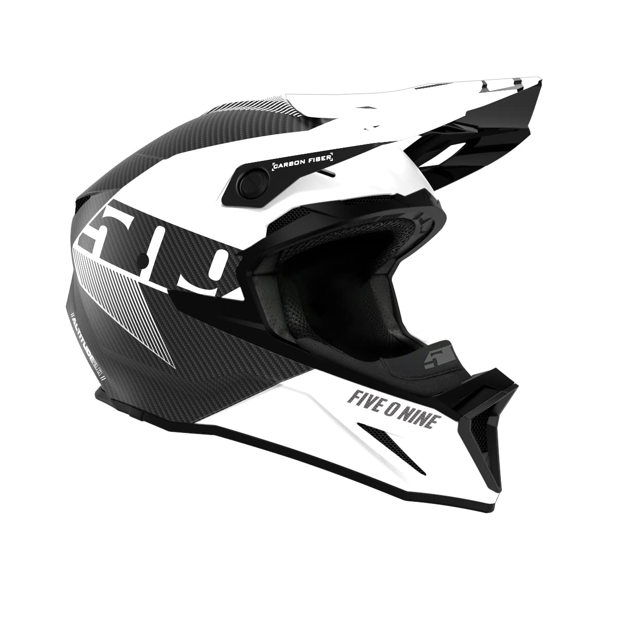 509 Altitude 2.0 Carbon Fiber Snowmobile Helmet