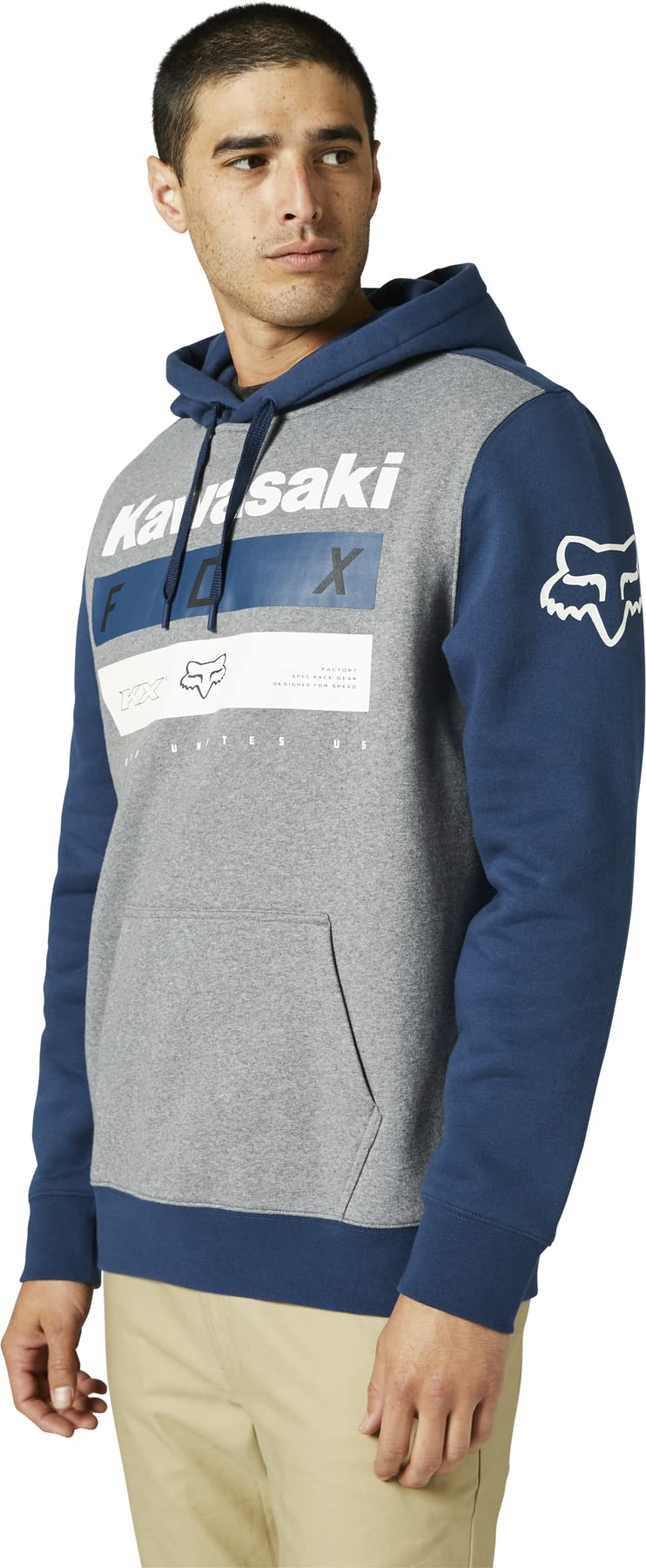 Fox Racing Men&#39;s Kawasaki Pullover Fleece