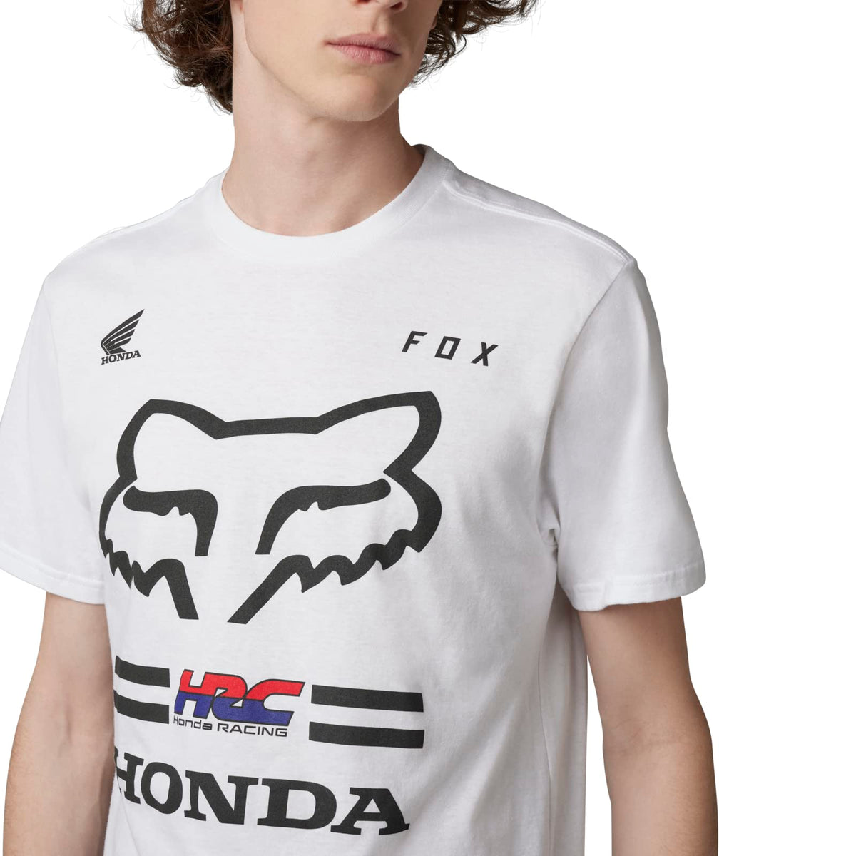 Fox Racing Men&#39;s Standard Fox X Honda Premium Short Sleeve Tee