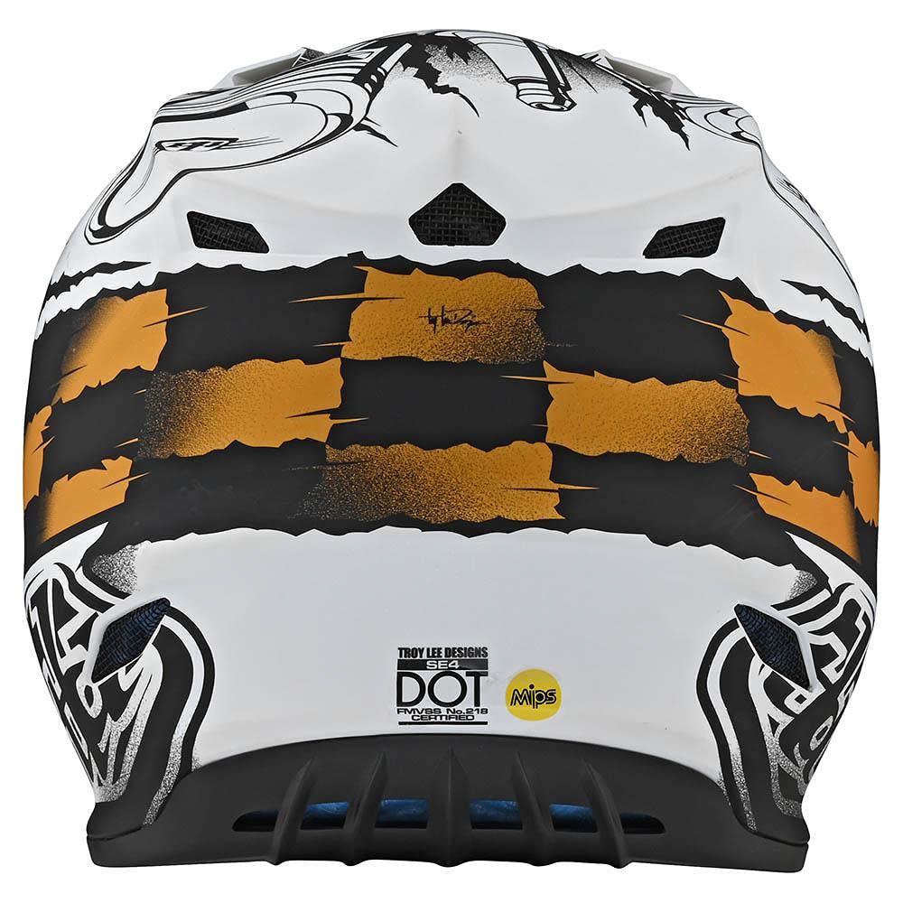 Troy Lee Designs SE4 Polyacrylite Adult Helmet W/ MIPS - Strike