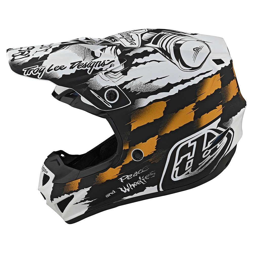 Troy Lee Designs SE4 Polyacrylite Adult Helmet W/ MIPS - Strike