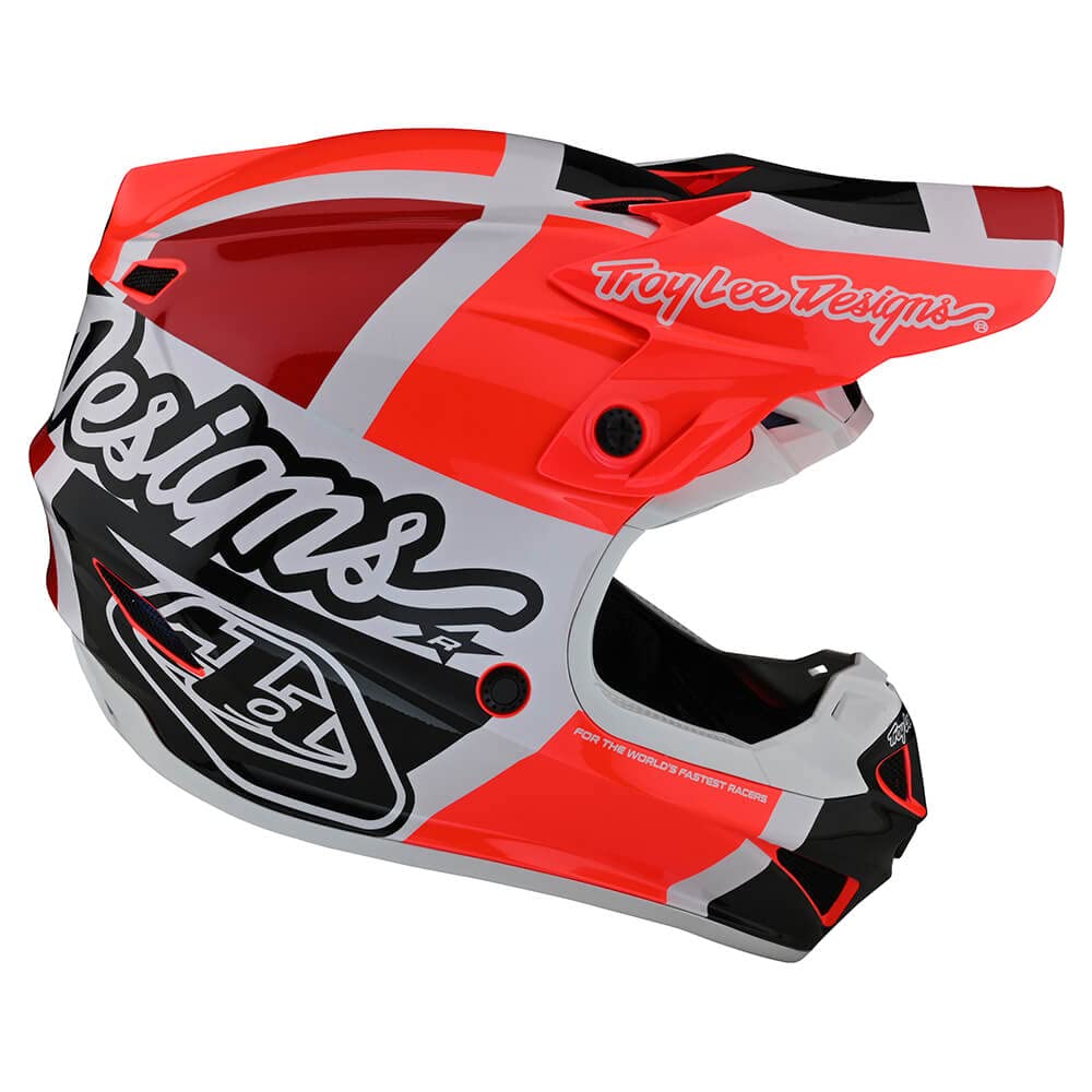 Troy Lee Designs SE4 Polyacrylite Adult Motocross Helmet W/MIPS - Quatro