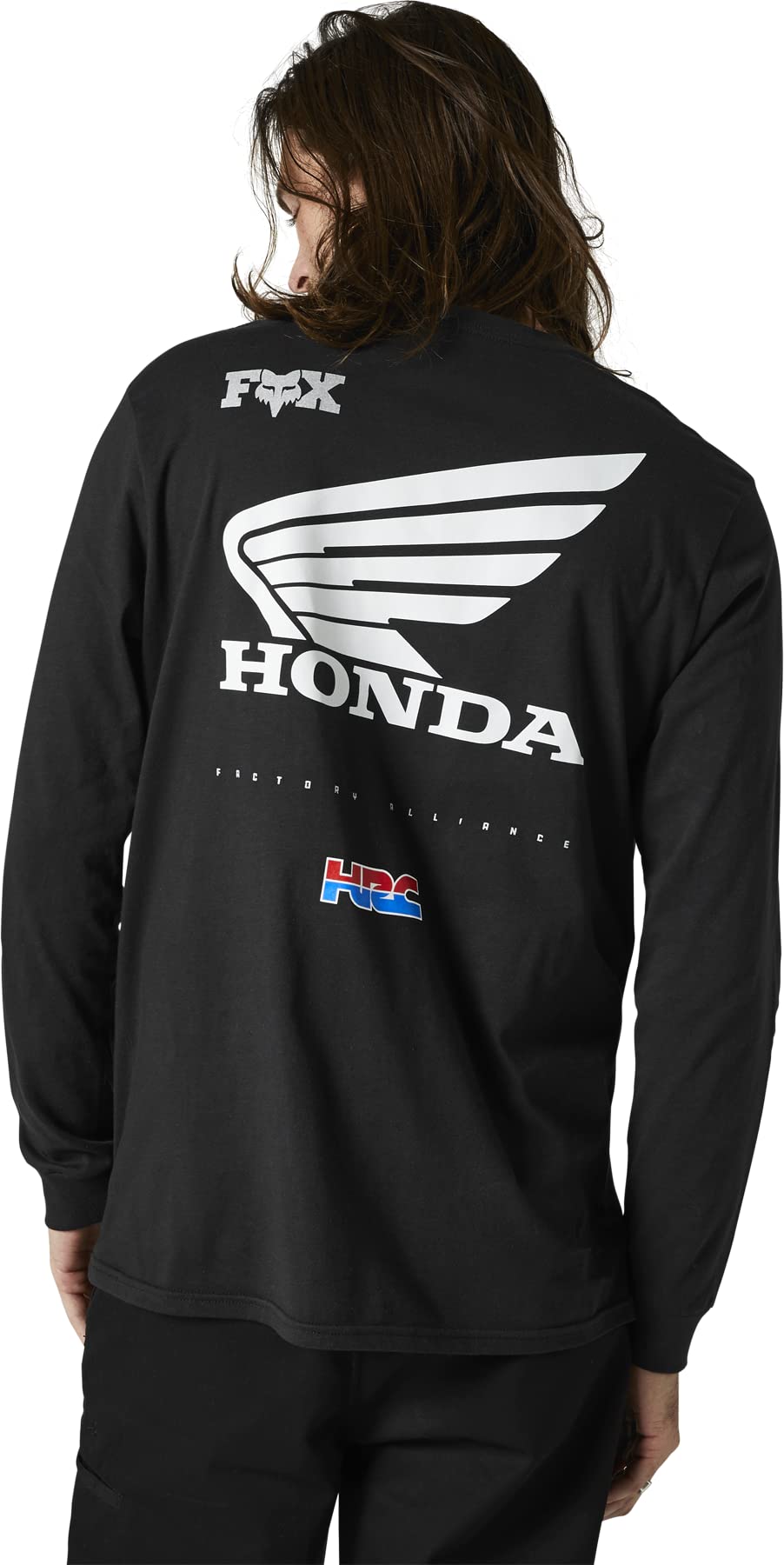Fox Racing Men&#39;s Honda Long Sleeve Tee