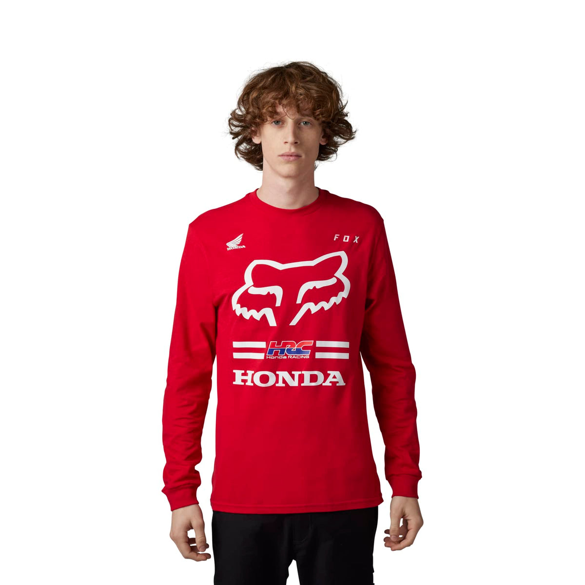 Fox Racing Men&#39;s Standard Fox X Honda Premium Long Sleeve Tee