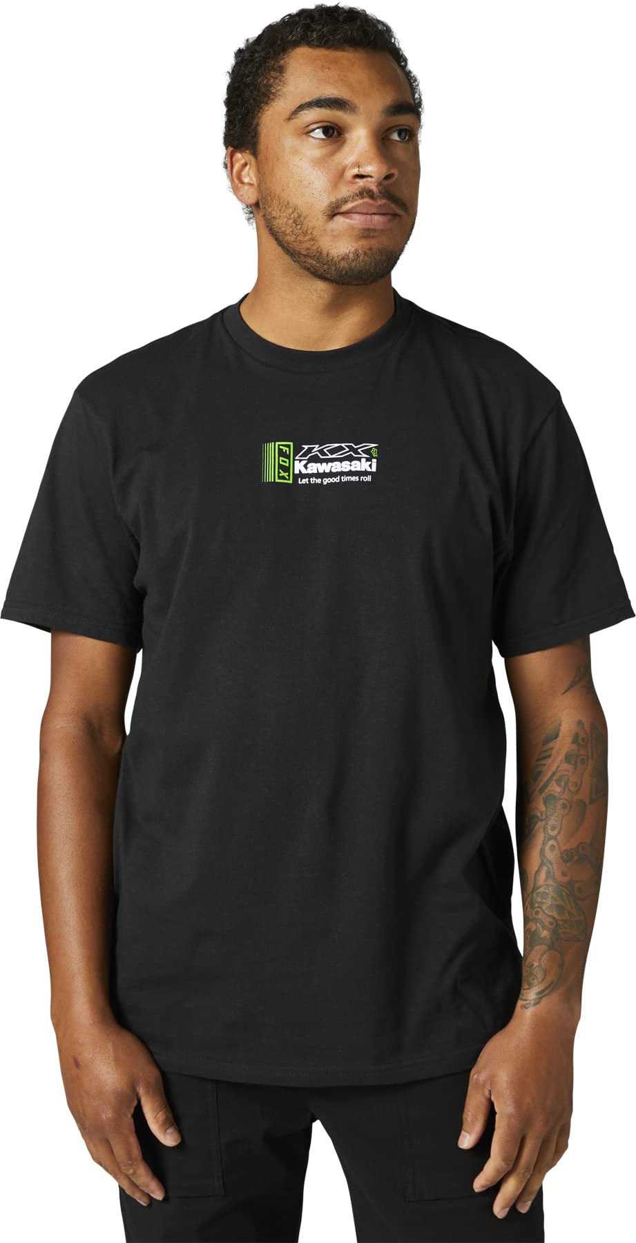 Fox Racing Men&#39;s Kawasaki Short Sleeve Premium Tee