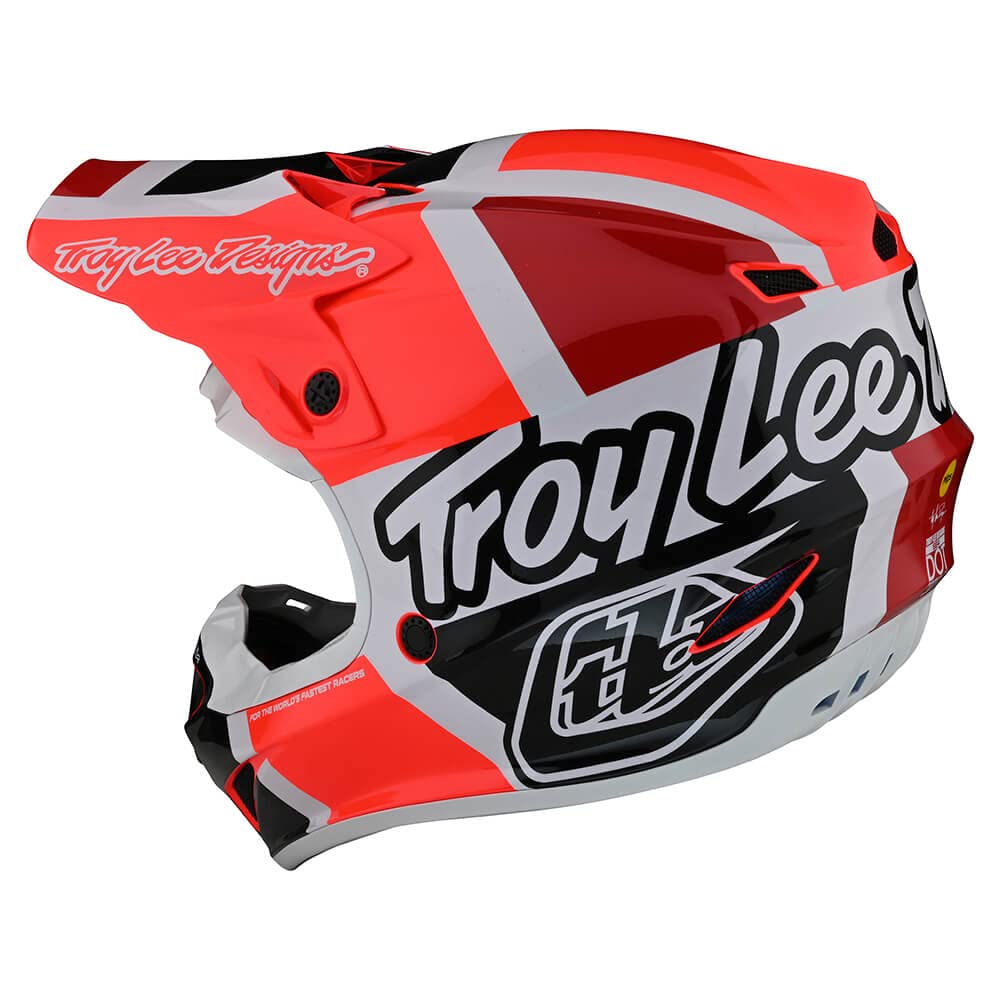 Troy Lee Designs SE4 Polyacrylite Adult Motocross Helmet W/MIPS - Quatro