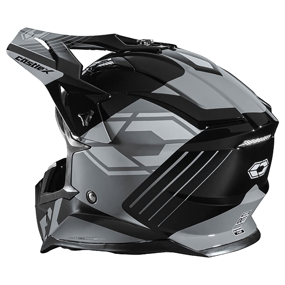 Castle X CX200 Sector Moto Helmet Black