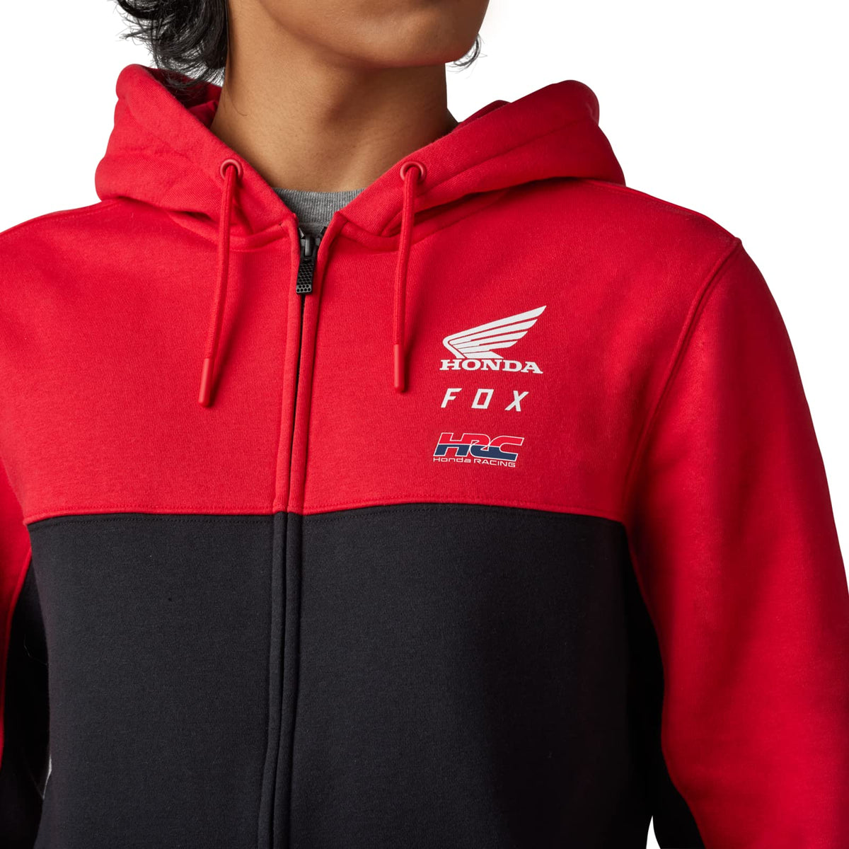 Fox Racing Men&#39;s Standard Fox X Honda Zip Fleece Hoodie