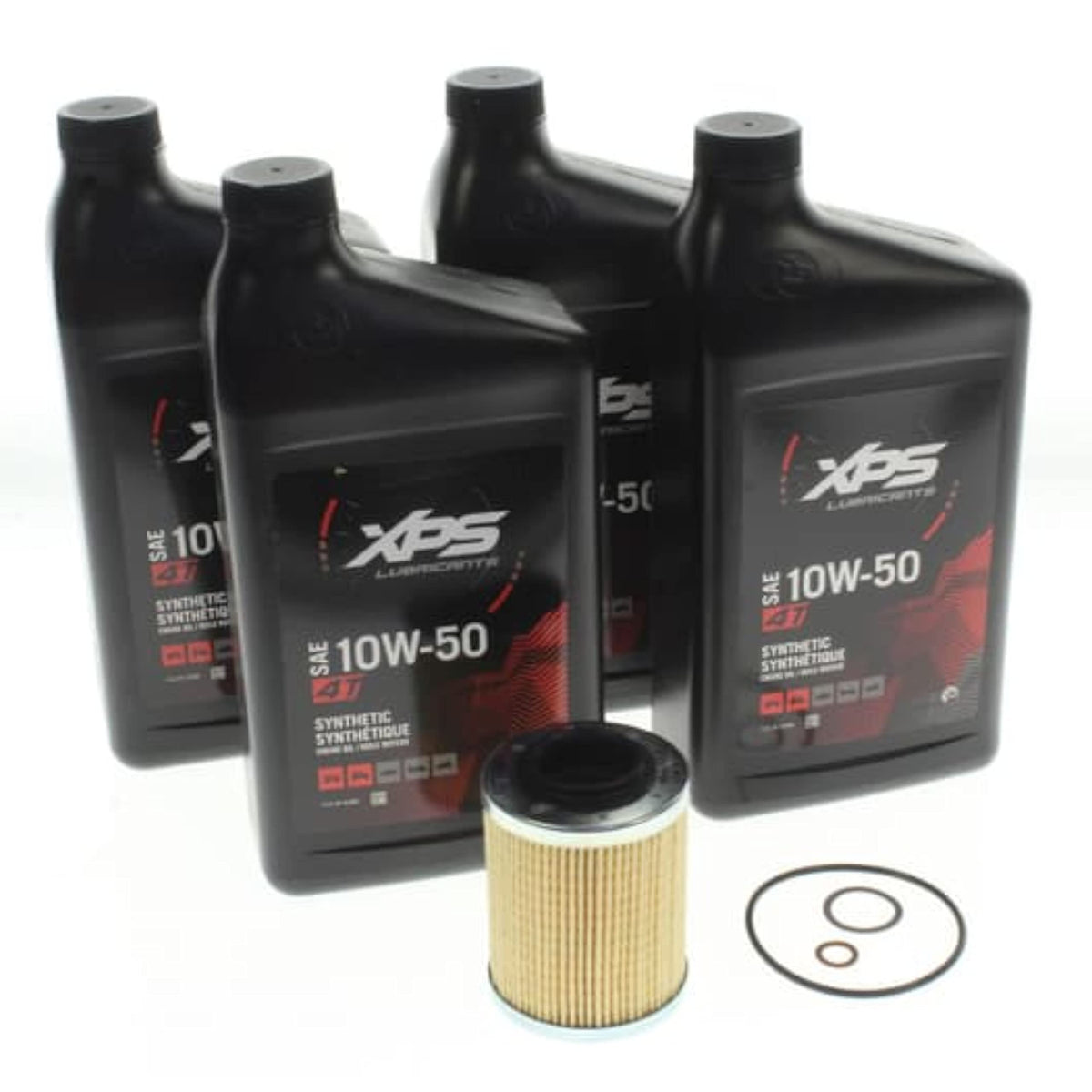 Can-Am New OEM 4T 10W-50 Synthetic Blend Oil Change Kit Rotax 900 9779261