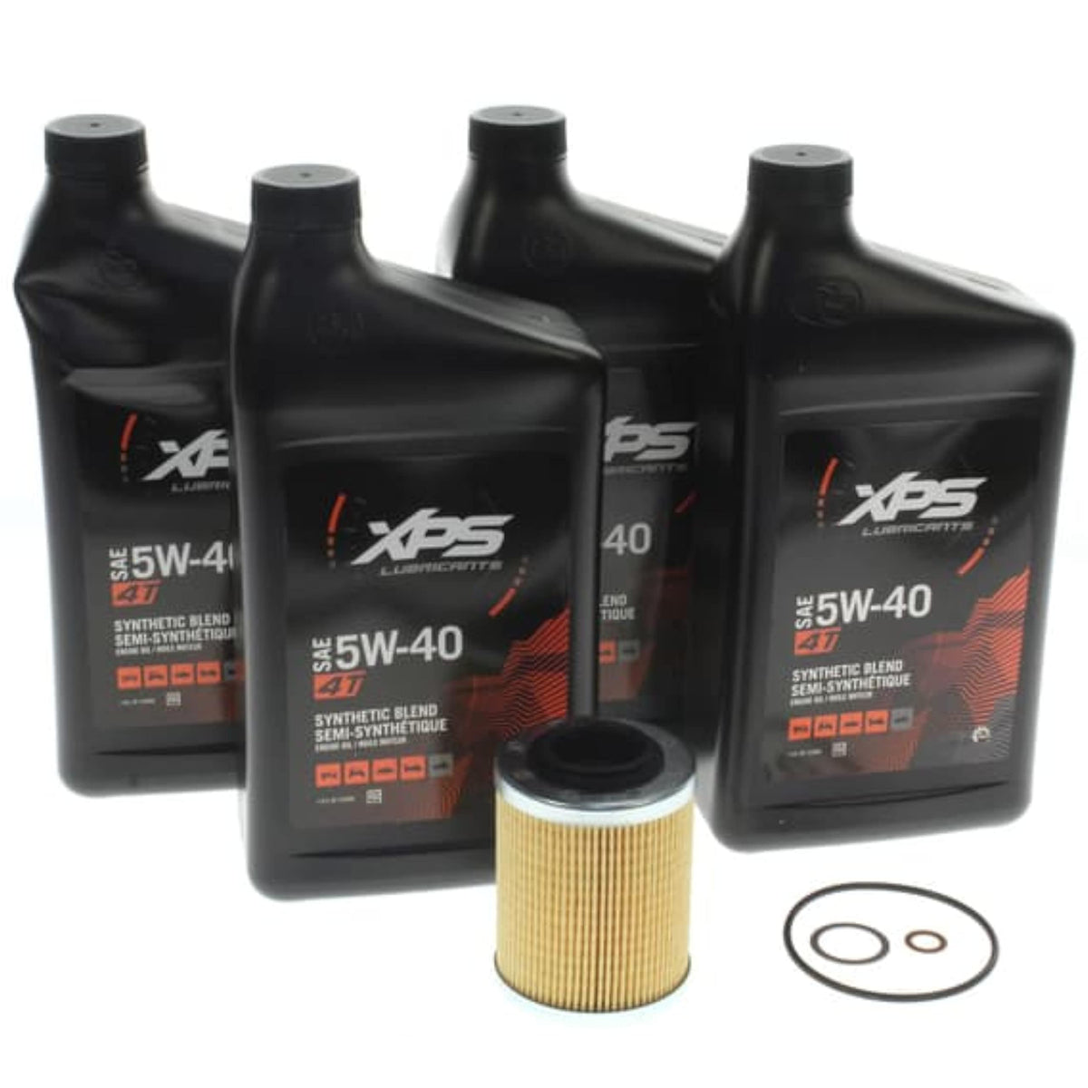 Can-Am New OEM 4T 5W-40 Synthetic Blend Oil Change Kit Rotax 900 ACE 9779260