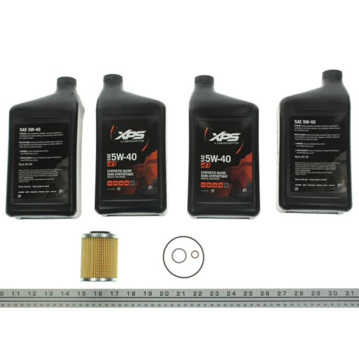 Can-Am New OEM 4T 5W-40 Synthetic Blend Oil Change Kit Rotax 900 ACE 9779260