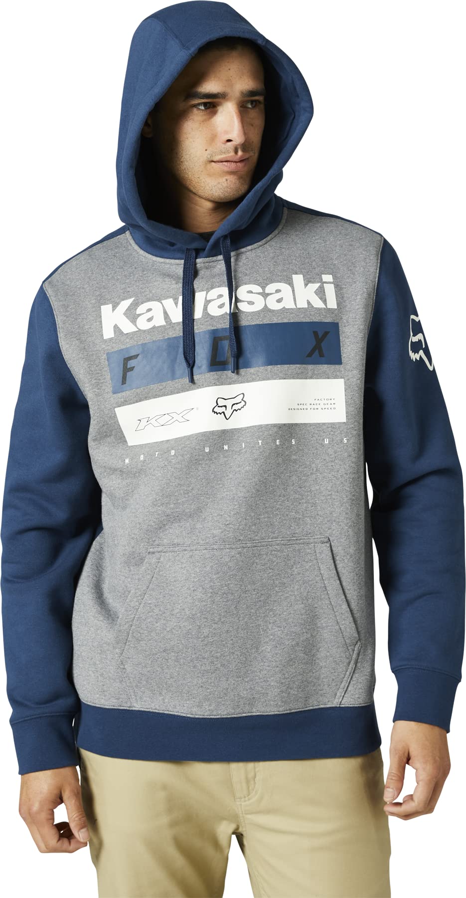 Fox Racing Men&#39;s Kawasaki Pullover Fleece