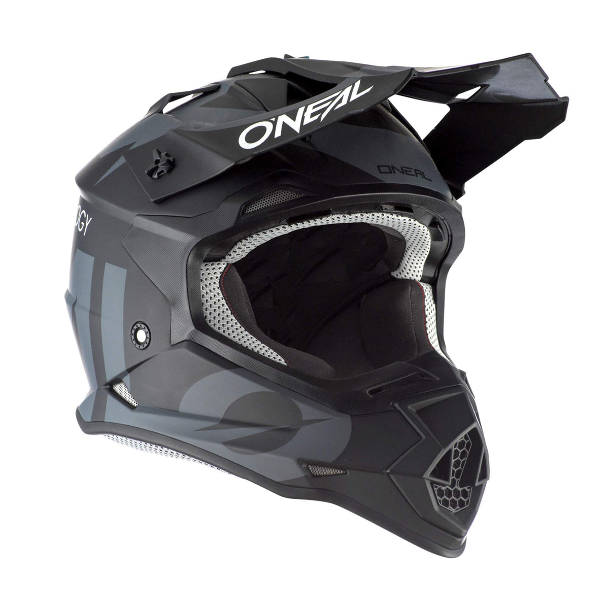 O&#39;NEAL 2 SRS Slick Helmet BLK/Gry